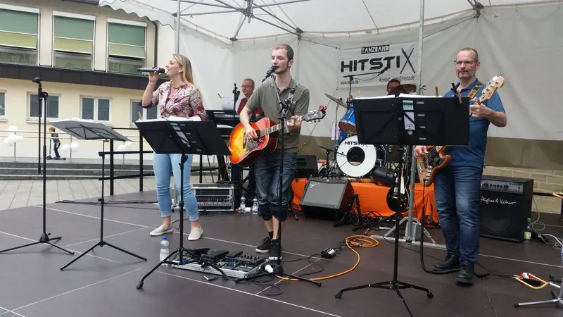 Hitstix bei einem Auftritt in Stuttgart 2017